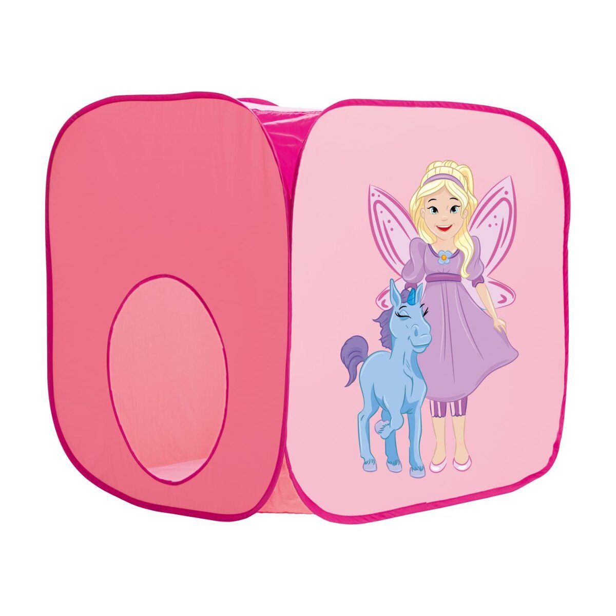 Playtive Spielzelte mit Tunnel, 3 Stück (Pink)