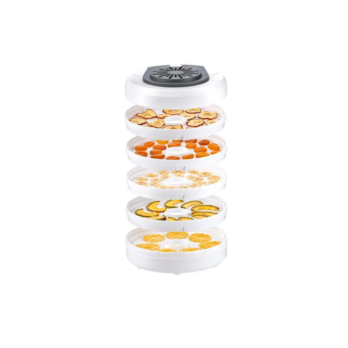 SILVERCREST® KITCHEN TOOLS dehydrator »SDAG 250 A1«, with 5 stackable containers