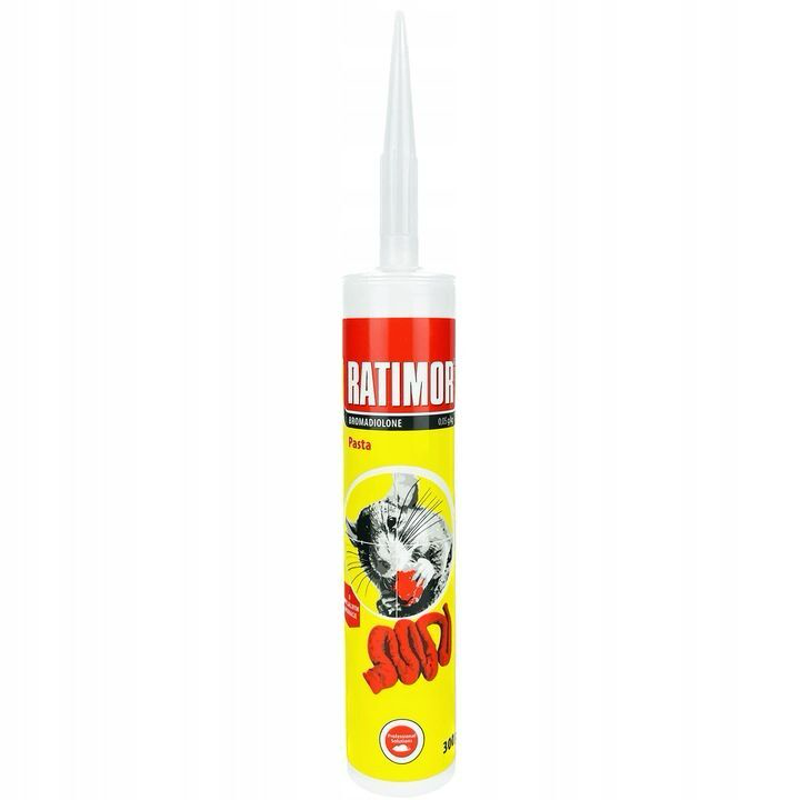 2x Rattenköder Mause & Rattenköder Set - Hochwirksames Rattengift Ratimor Paste Tube - Effektive Nagetierbekämpfung