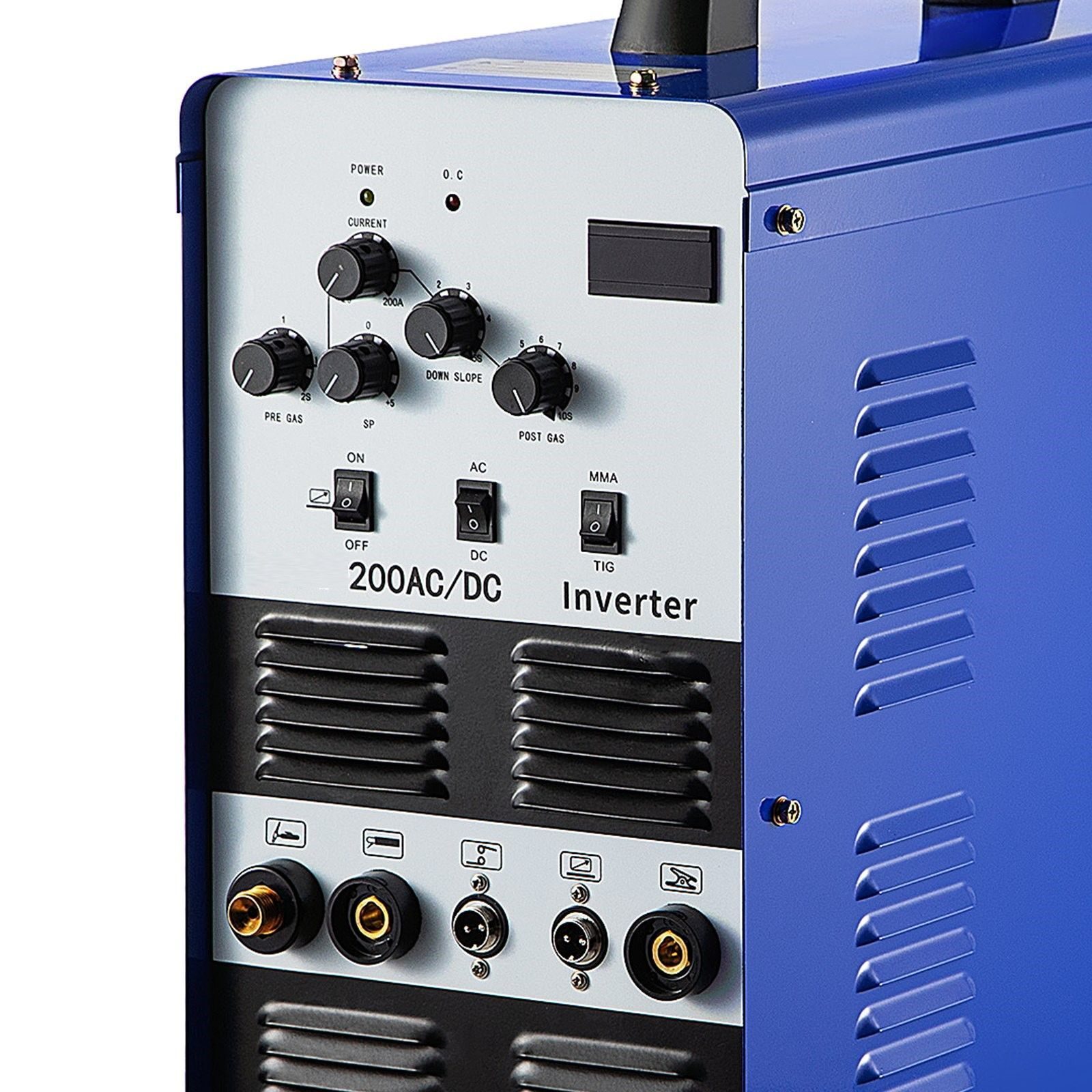 WIG Schweißgerät Aluminium HF Inverter WIG MMA 200 AC/DC 200 A Puls