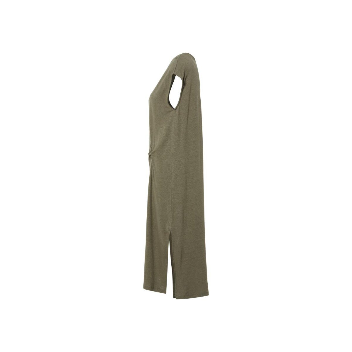 Robe en lin pour femme Esmara®, longueur midi, avec viscose