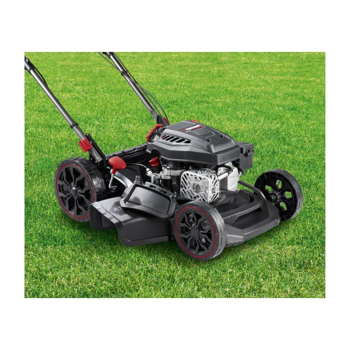 PARKSIDE PERFORMANCE® Benzin-Rasenmäher „PPBRM 46 B2“ mit Elektro-Starterbatterie und Ladegerät