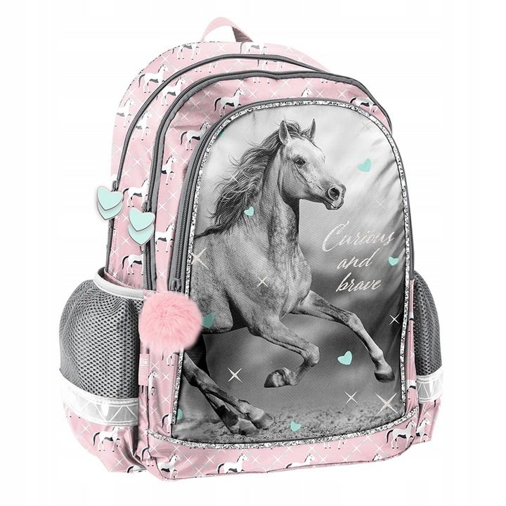 Schulranzen Rucksack Rucksack Schulranzen Pferd XXXL Starterset