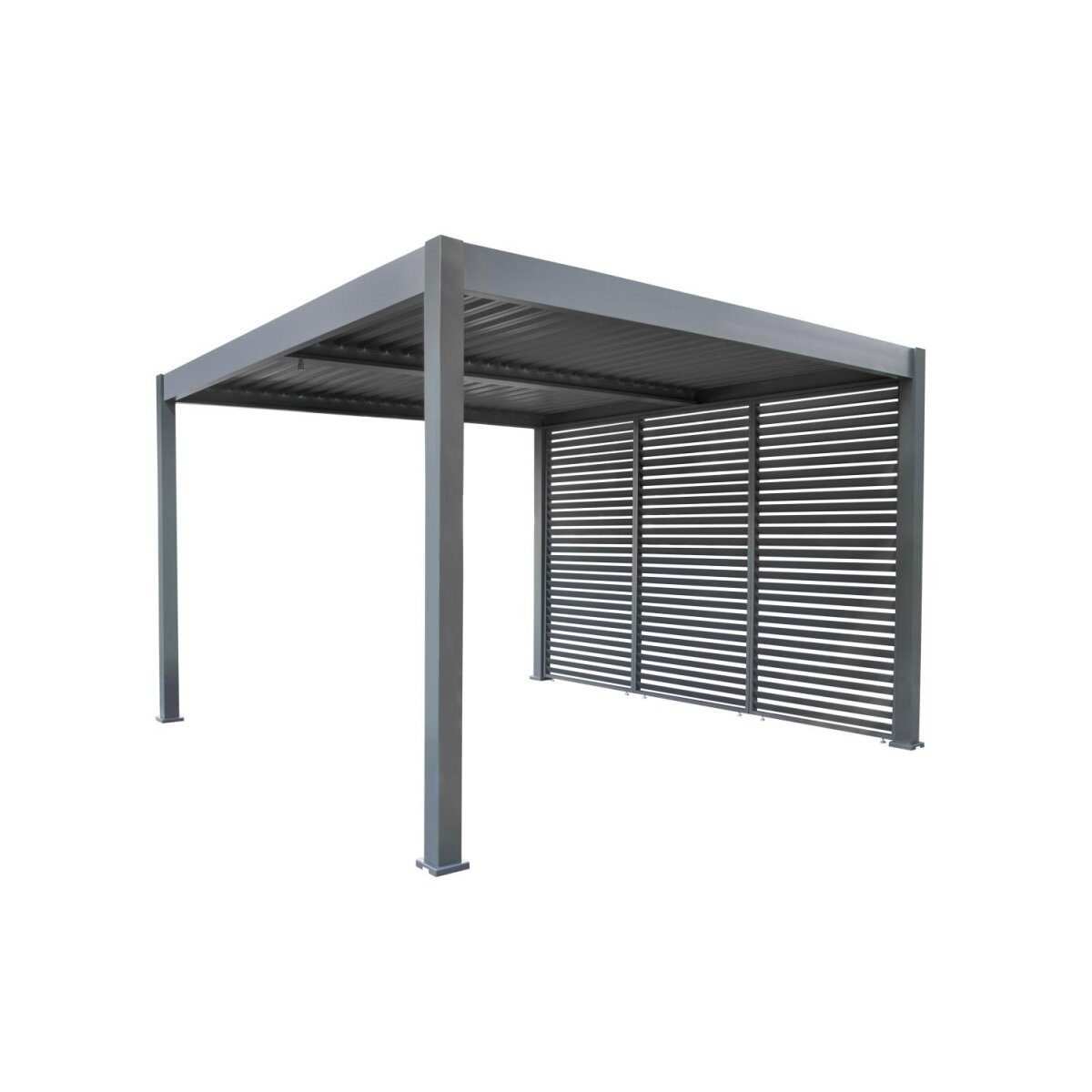 bellavista - Home & Garden® Sichtschutz-Lamellenelement „Oasis“ (130 cm, Anthrazit)