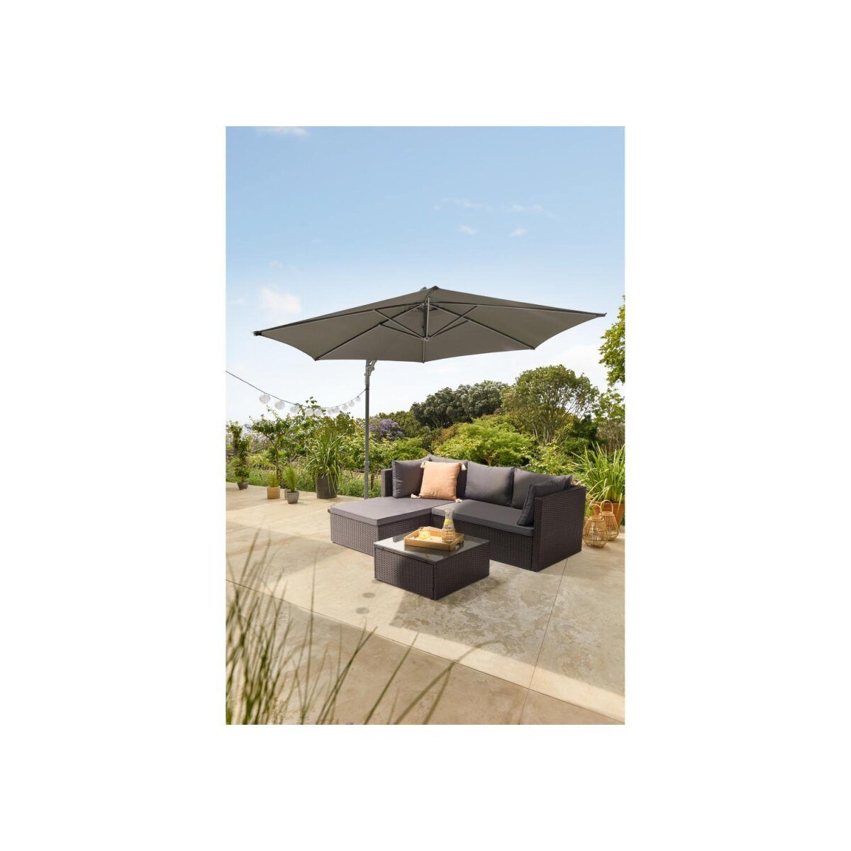 LIVARNO® LED-lichtketting op zonne-energie (wit)