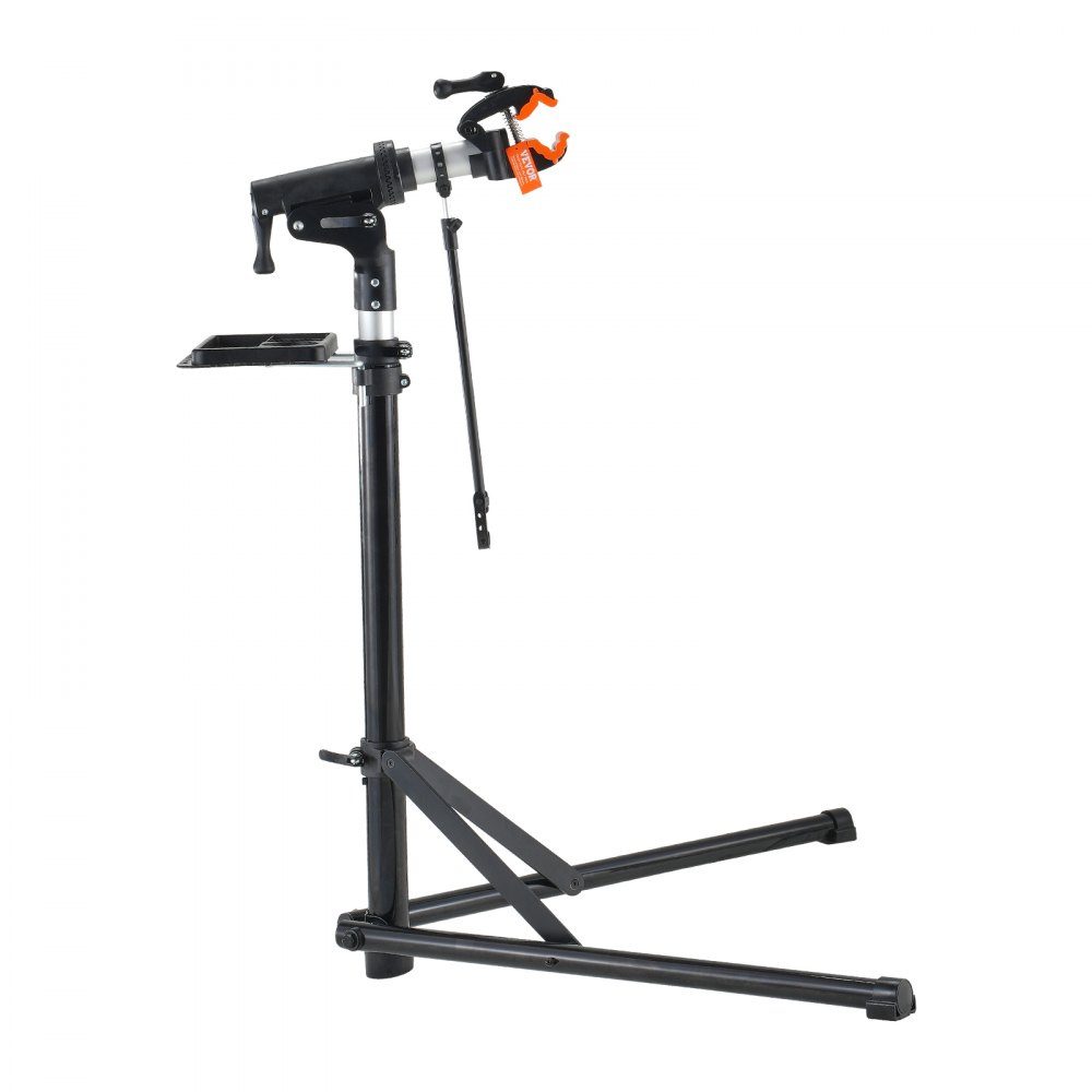 Stojak do naprawy rowerów, stojak do naprawy rowerów, stojak do naprawy rowerów, wytrzymały stojak do naprawy 30kg, 102-160cm, stojak na rowery z regulacją wysokości z obrotową głowicą zaciskową 360°