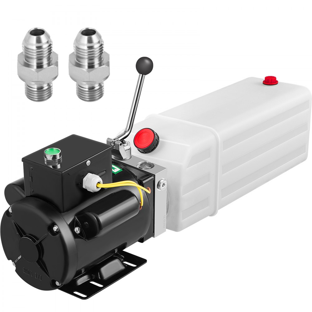 Automatisch hefhydraulisch aggregaat, 3 pk, 2,2 kW, 2850 tpm, instelbare pompdruk, 2750 PSI ontlastingsdruk Automatisch hefhydraulisch aggregaat, 3 pk, 2,2 kW, 2850 tpm, instelbare pompdruk, 2750 PSI ontlastingsdruk