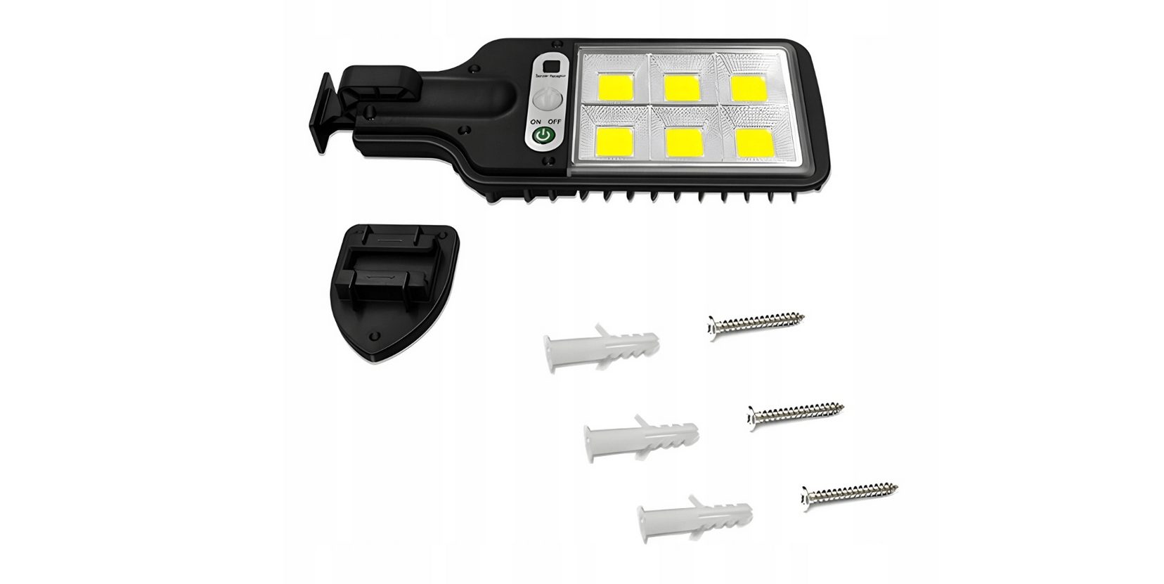 10x solar lamp with motion detector light sensor complete set XXXL