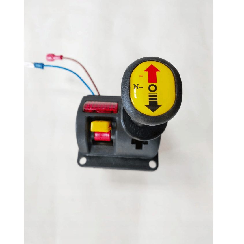 PTO and valve control Joystick for tilting
