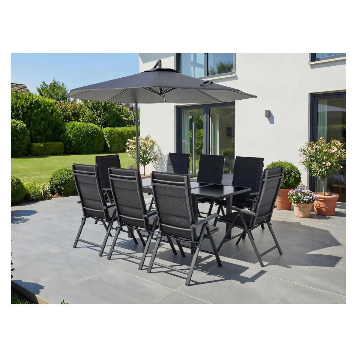 Chaise pliante en aluminium LIVARNO® « Toronto », en 2 parties