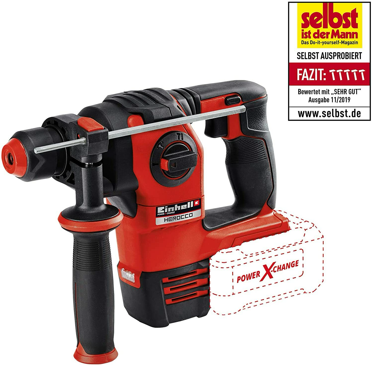 Einhell accuboorhamer HEROCCO Power Einhell accuboorhamer HEROCCO Power