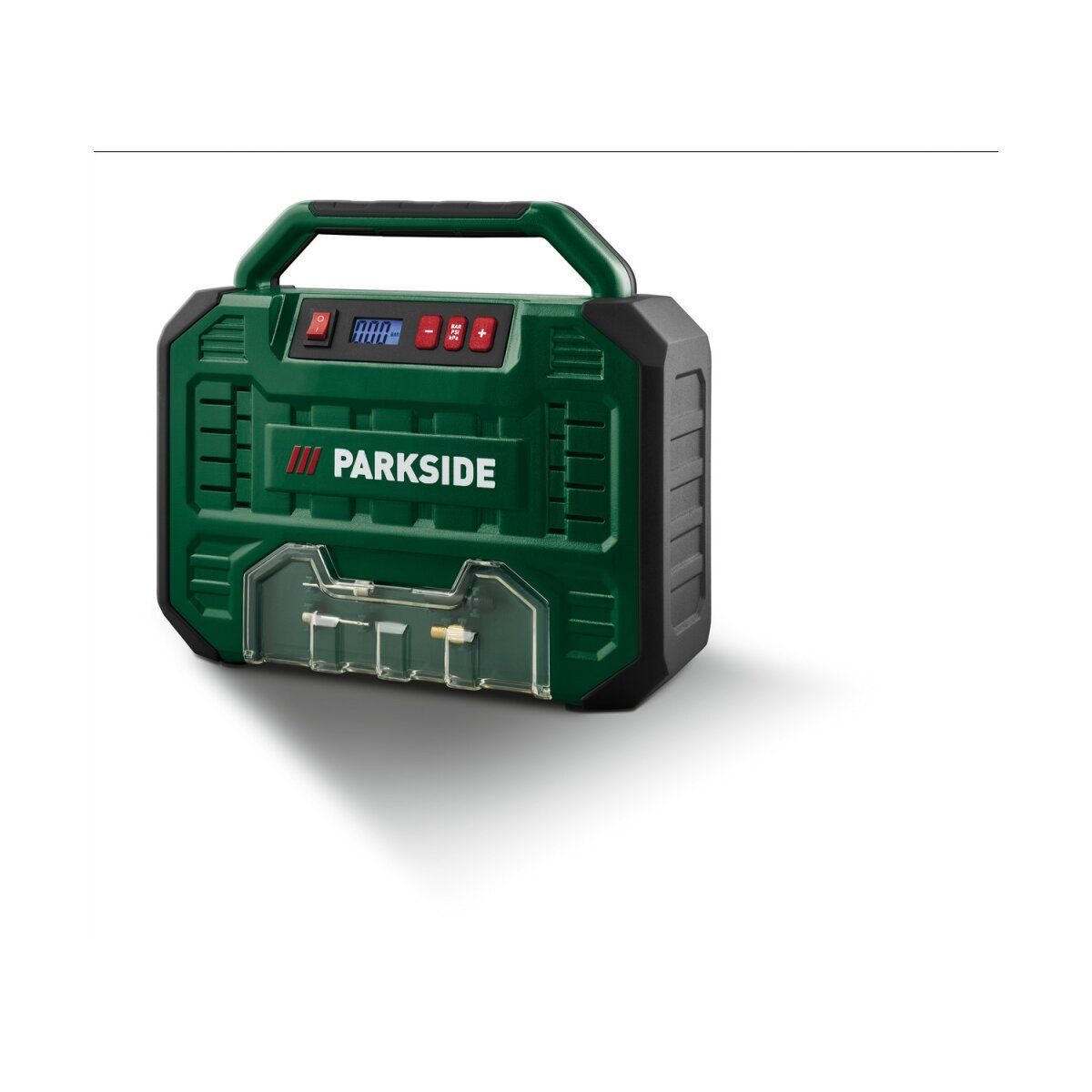 PARKSIDE Kompressor mit Digitalanzeige PMK 150 A1 - tragbar, 12 V/230 V