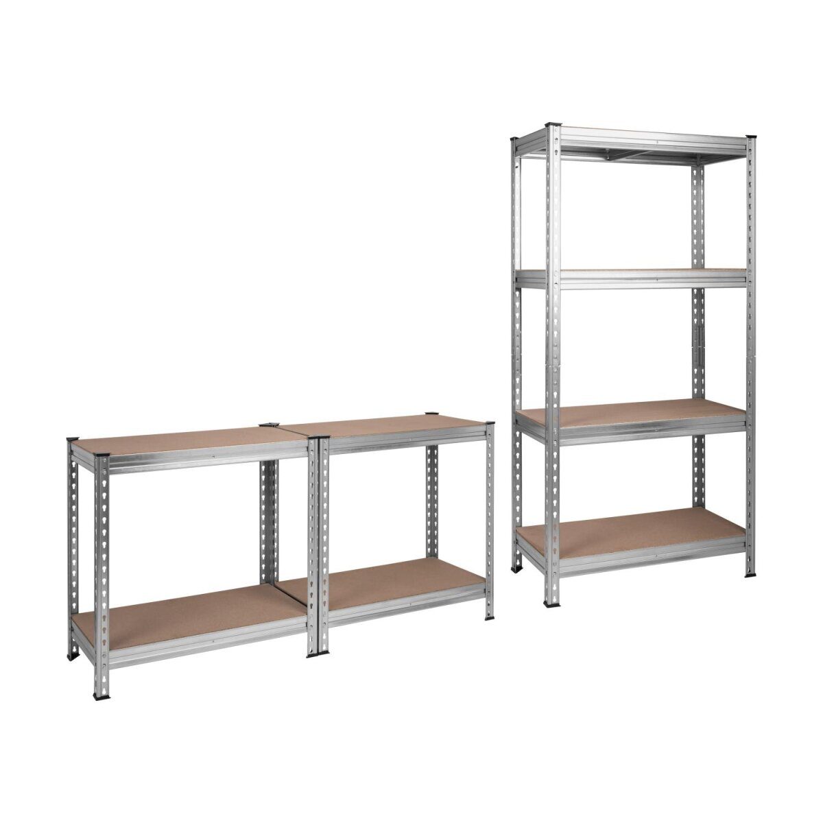 PARKSIDE PERFORMANCE® heavy-duty plank, gegalvaniseerd staal, B 200 x H 100 x D 50 cm
