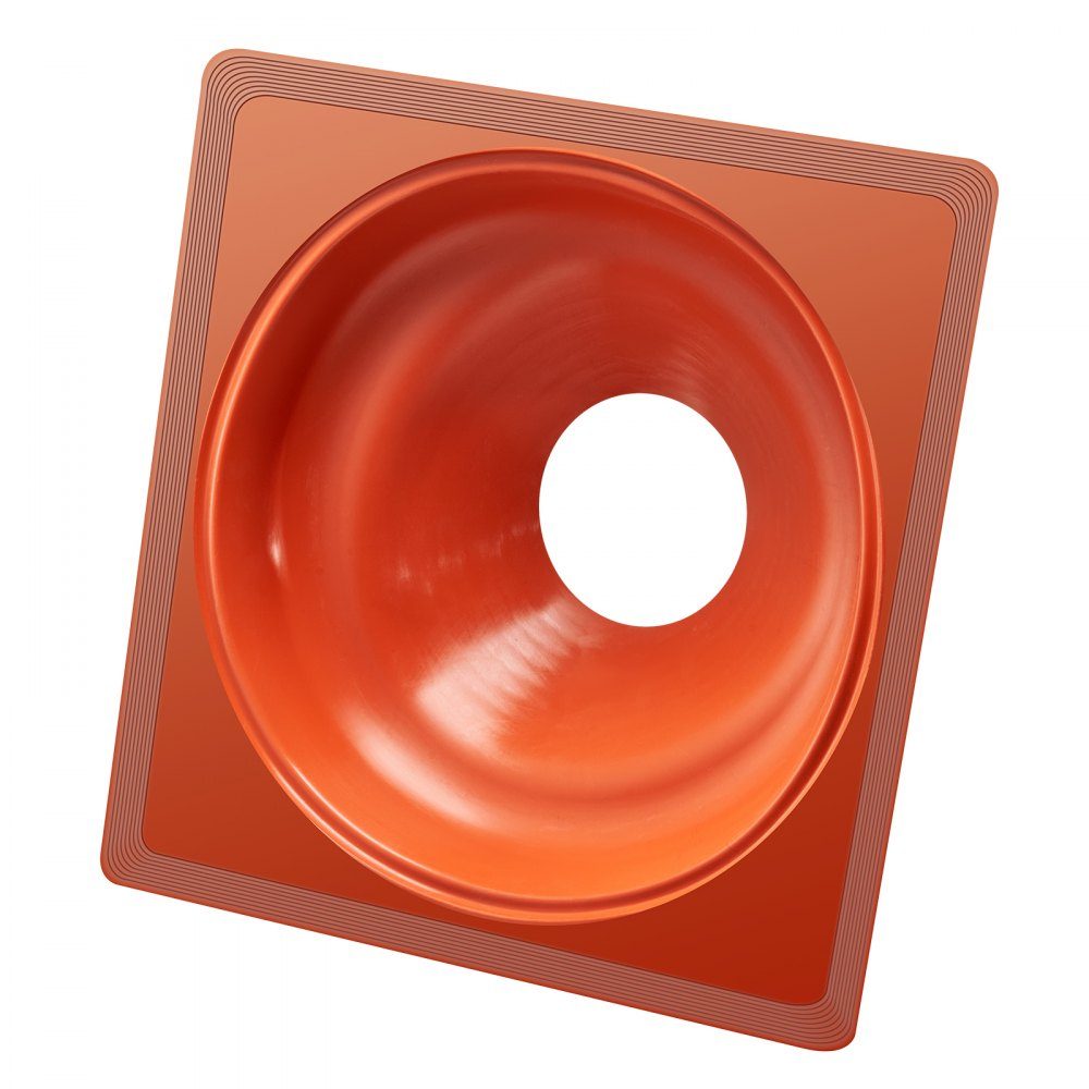 2 stuks buismanchet, geschikt voor buisbuitendiameter 170-355 mm, siliconen dakdoorvoer, dakafdichtingsflens -74℃-225℃, metalen basis, voor schoorsteen, houtkachel en ventilatiebuizen voor buiten