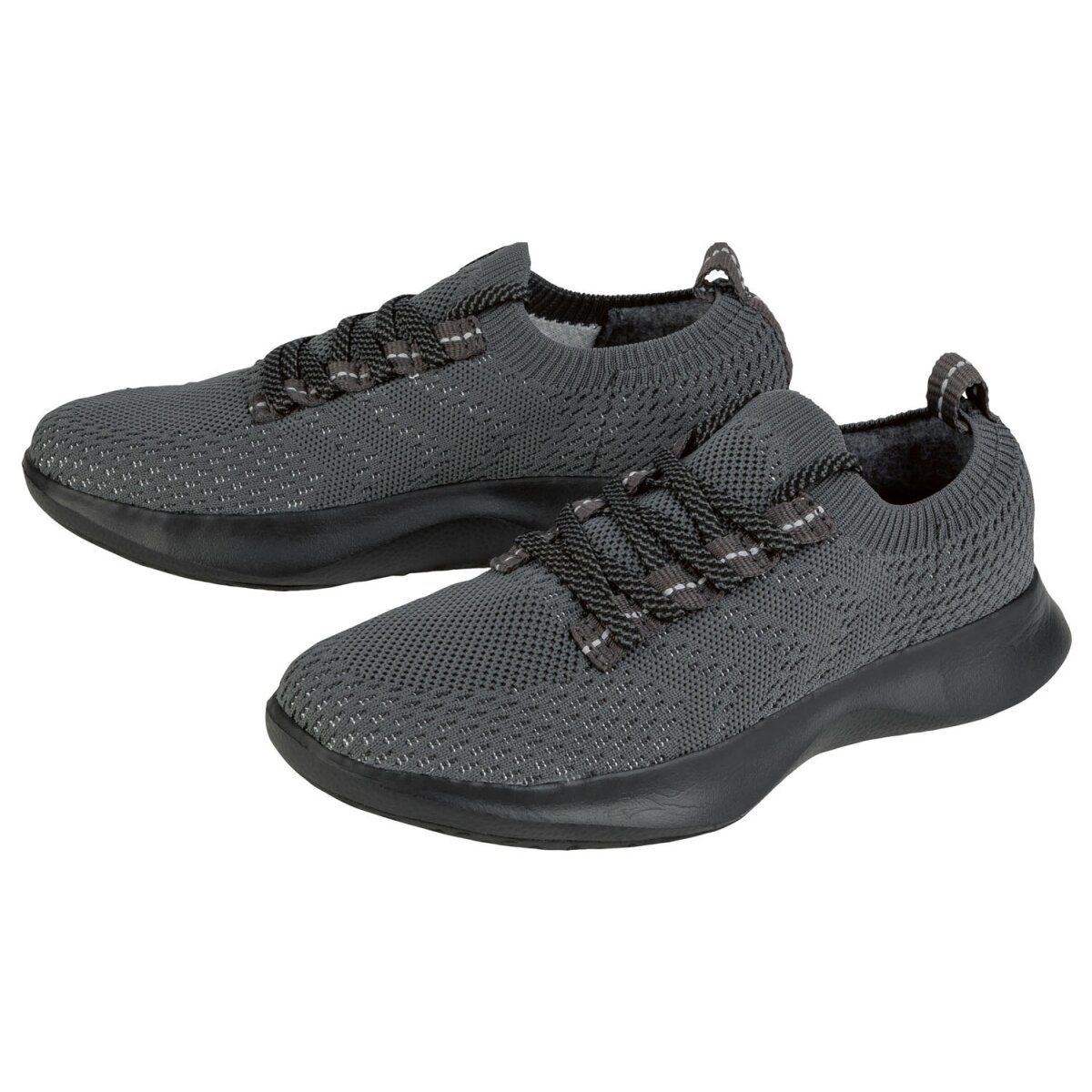 esmara® Damen Freizeitschuhe mit recyceltem Material (Dunkelgrau, 37)