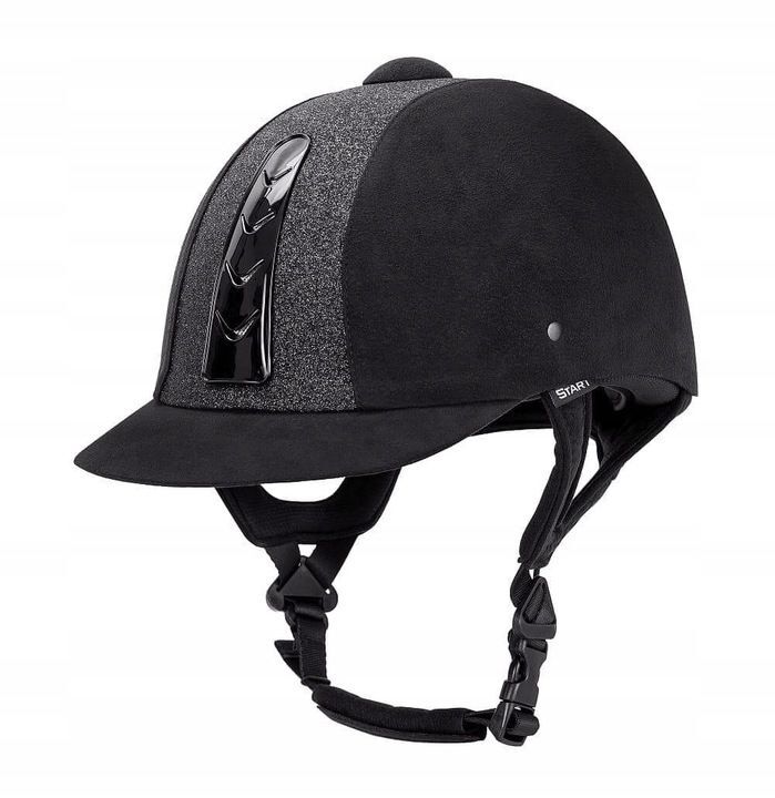 Kask jeździecki Sport+ z regulacją dla koni jeździeckich w rozmiarze M Kask jeździecki Sport+ z regulacją dla koni jeździeckich w rozmiarze M