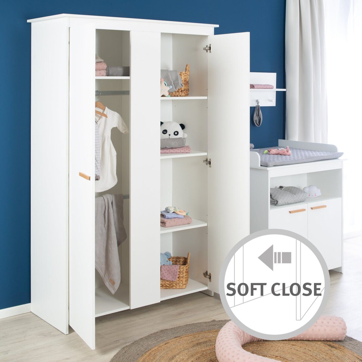 Armoire 2 portes 'Anton'
