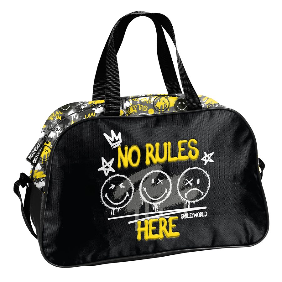 Tasche sportowa Smiley - No rulles