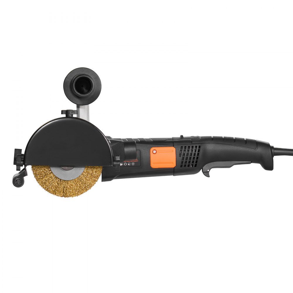 Polishing Machine 1300W 6 Variable Speed ​​Surface Finishing Tool Portable Electric Metal Polishing Machine with Steel Wire Polishing Wheel for Stainless Steel