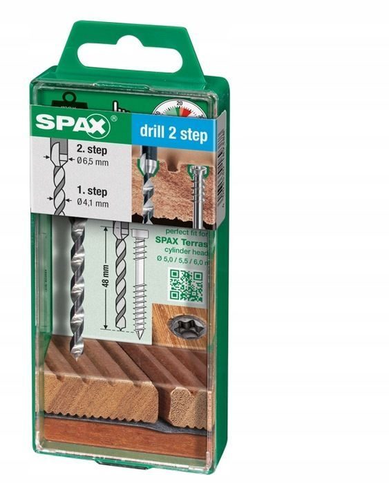 SPAX Terrassenschrauben 5x50 850 Stück A2 Bonus