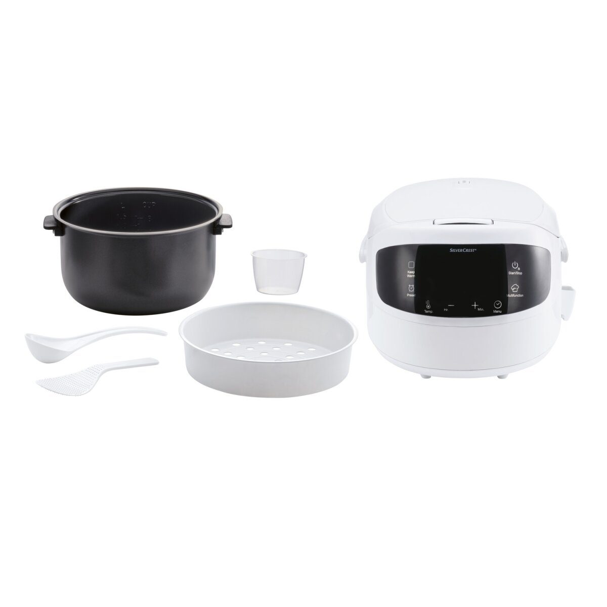 SILVERCREST® KITCHEN TOOLS Digitaler Reiskocher »SRKM 860 A1«, 1,5 l