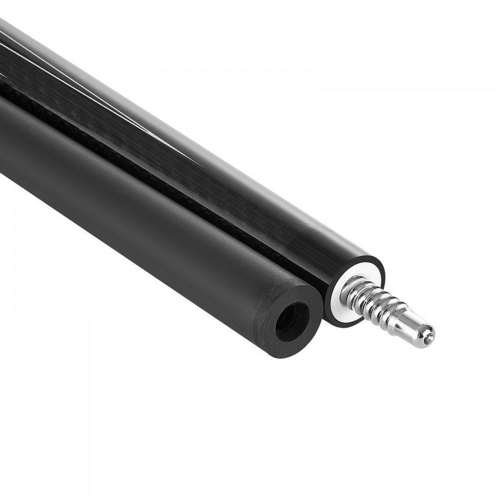 Billiard cue 1 piece (1473.2 mm / 538 g) made of carbon fiber with pressed Bakelite tip & ABS connecting ring, billiard stick suitable for bar home office American 9-ball game, pool cue Billiard cue 1 piece (1473.2 mm / 538 g) made of carbon fiber with pressed Bakelite tip & ABS connecting ring, billiard stick suitable for bar home office American 9-ball game, pool cue
