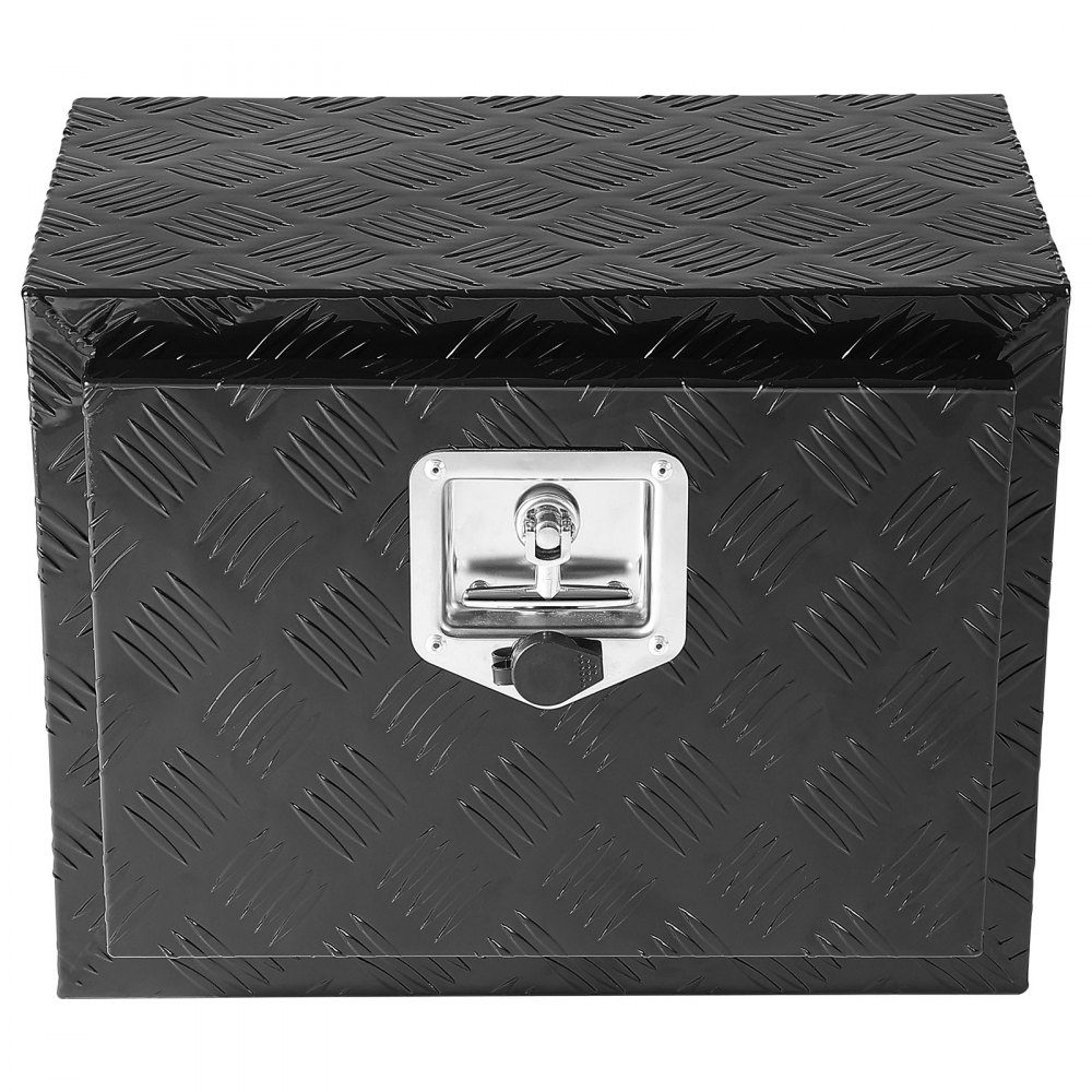 Skrzynka narzędziowa do ciężarówki, skrzynia do przyczepy pod podwoziem, skrzynka narzędziowa 46x32x36 cm skrzynia do przechowywania na pickup, stop aluminium, wytrzymała skrzynka narzędziowa 20 kg, zamykany schowek
