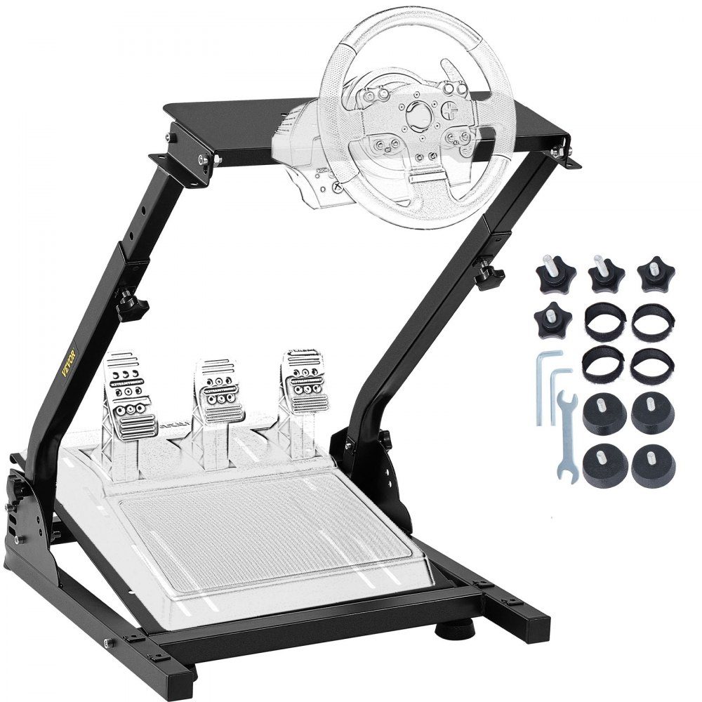 G920/G29 Racing Wheel Stand geeignet für G27/G25 Gaming Wheel Stand geeignet für Radpedale NICHT im Lieferumfang enthalten Schalthebelhalter NICHT im Lieferumfang enthalten