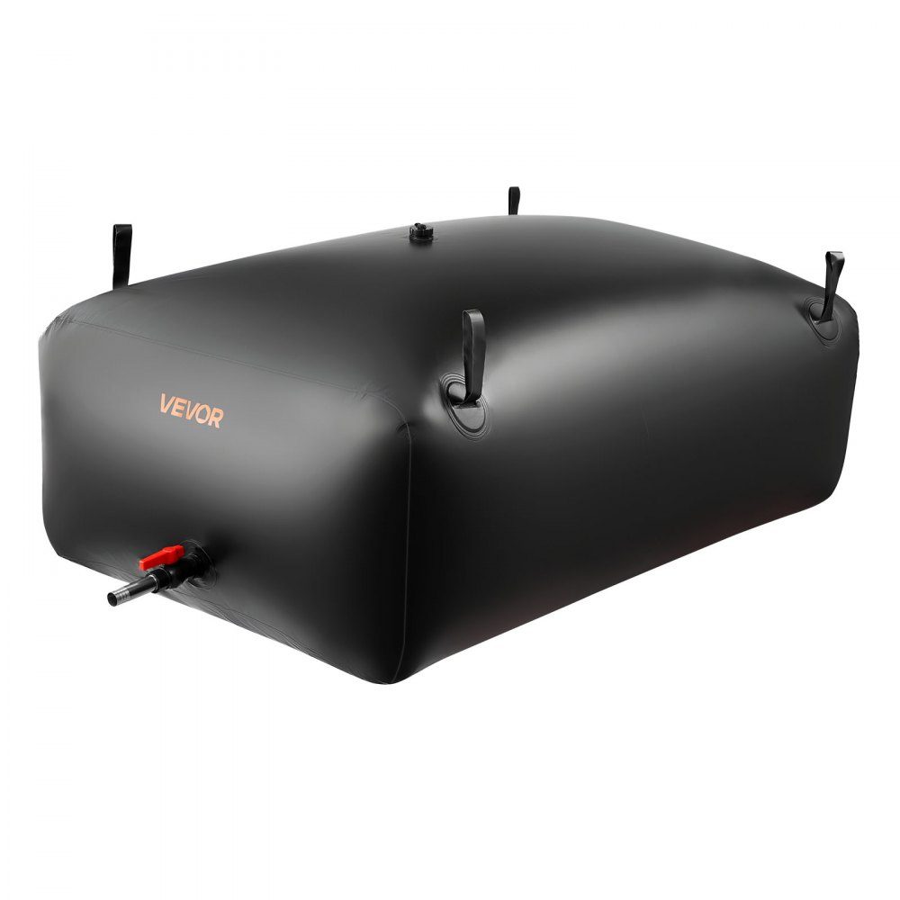 Vessie de stockage d'eau, sac d'eau souple en PVC 540 L, récipient de stockage d'eau, réservoir d'eau étanche et résistant à l'usure pour camping-car extérieur, camion et arrosage d'urgence