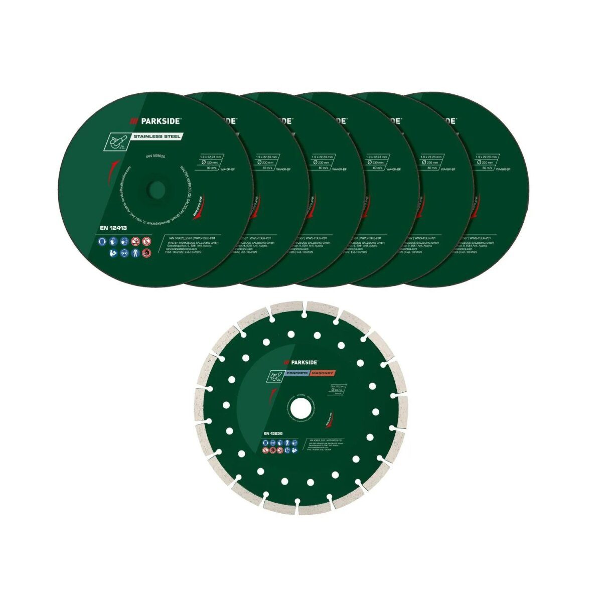 PARKSIDE® Trennscheiben-Sets