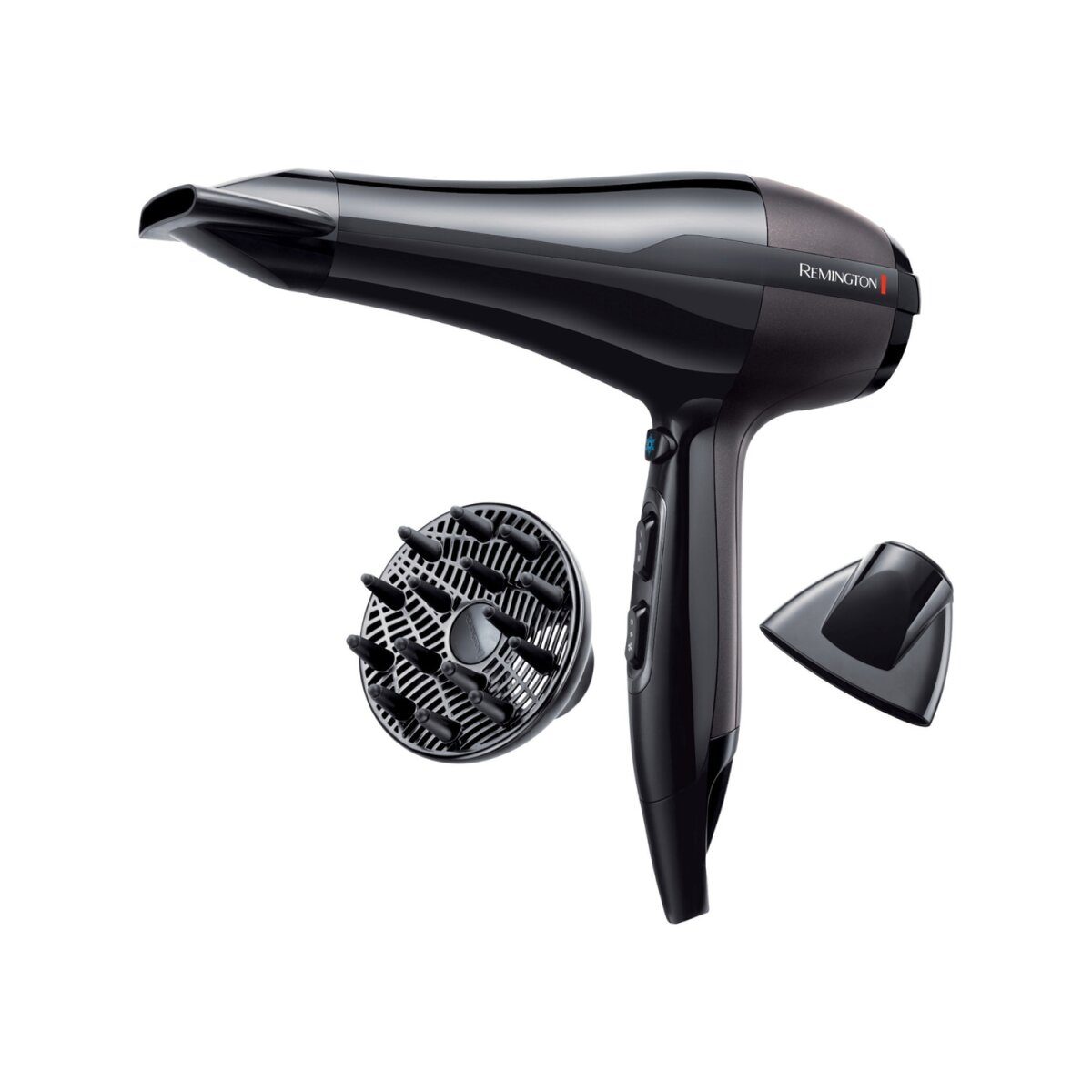 Suszarka do włosów REMINGTON „AC9555 Pearl Pro Ionic” z dyfuzorem i końcówką do stylizacji