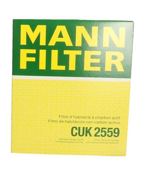 MANN CUK 2559 Innenraumfilter MIT CARBON – Ford – Art.-Nr. HT-48159