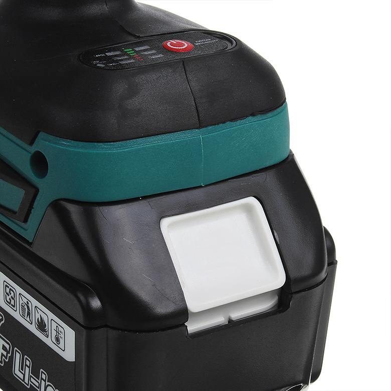 Akku-Bohrschlagschrauber bürstenlos 1/2 Lithium-Ionen-Akku 6200 U/min 520 NM Drehmoment mit Akku und Ladegerät