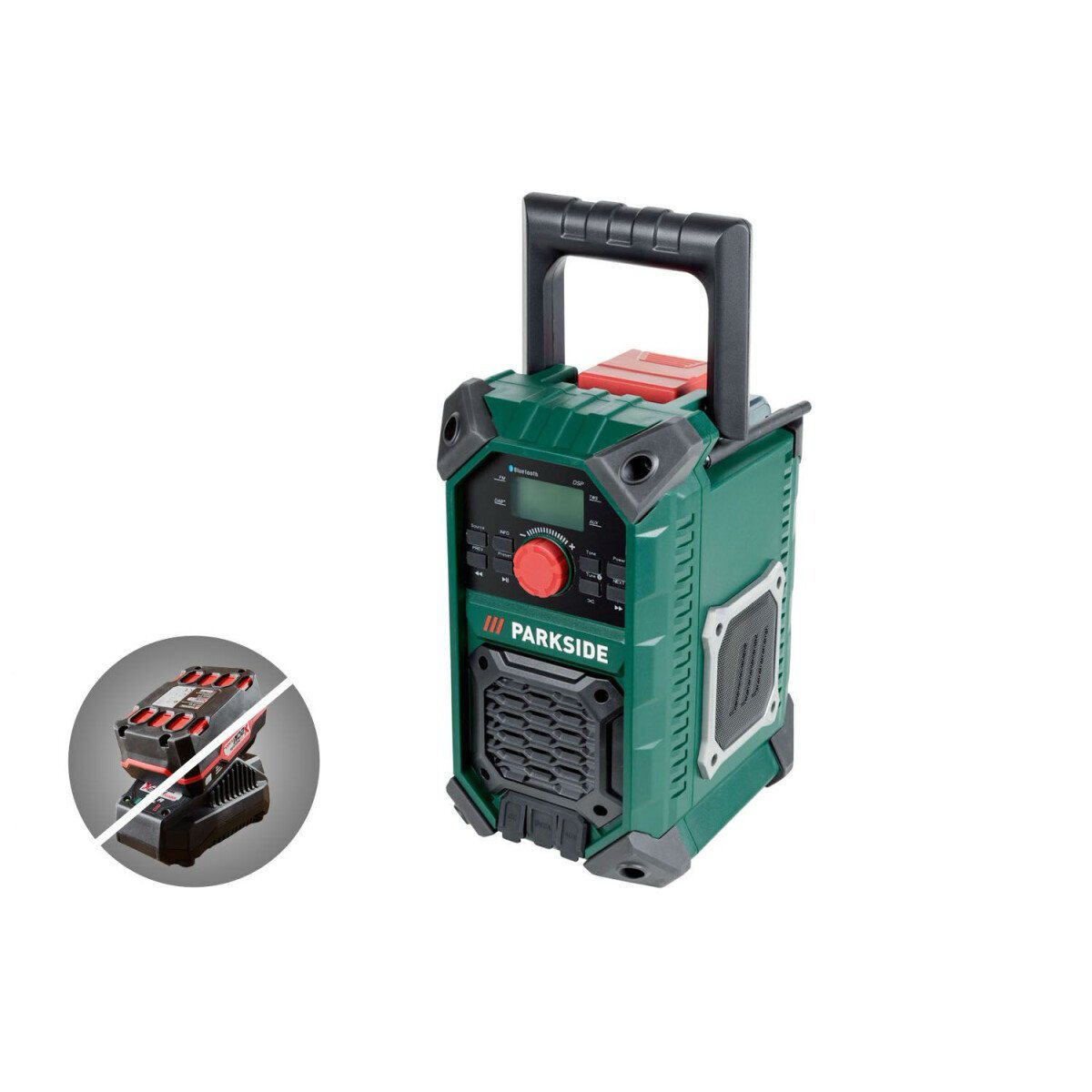 PARKSIDE® Akku-Baustellenradio PABR 20-Li A1 (ohne Akku und Ladegerät) PARKSIDE® Akku-Baustellenradio PABR 20-Li A1 (ohne Akku und Ladegerät)