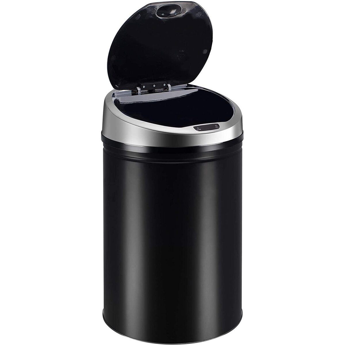 Poubelle Ribelli avec capteur automatique, 50 L, noire