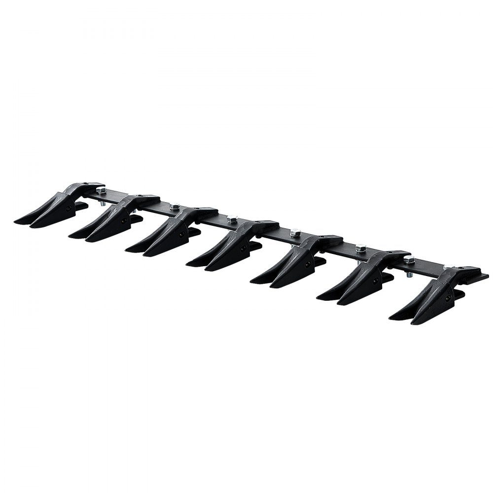 Bucket Rack 1.3m Heavy Duty Tractor Bucket Rack for Small Tractor Loader 2000kg Load Capacity Fits Shovel Cutting 1/2" or Less