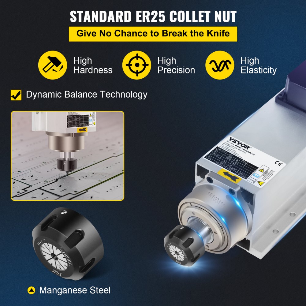Spindle motor CNC spindle motor air cooled ER 25, air cooling spindle motor 4 Kw, air cooled motor for CNC collet chuck 1-18000 rpm Air Cooled Spindle Motor Wind Cooled Spindle motor CNC spindle motor air cooled ER 25, air cooling spindle motor 4 Kw, air cooled motor for CNC collet chuck 1-18000 rpm Air Cooled Spindle Motor Wind Cooled