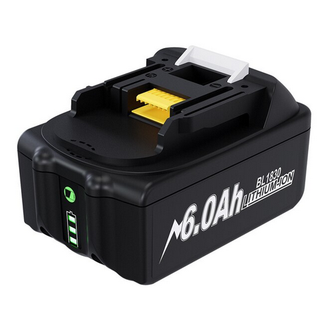 Set 1x 6AH vervangende accu voor Makita-modellen Set 1x 6AH vervangende accu voor Makita-modellen