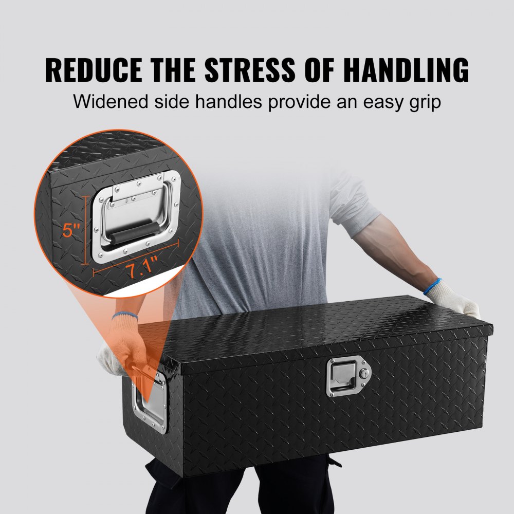 762 x 330 x 244 mm Tool Box for Truck Bed, Lockable 64 L Truck Box Tool Box Storage Tool Box, 30 kg Load Capacity Tool Box Organizer for Motorhome, Car etc 762 x 330 x 244 mm Tool Box for Truck Bed, Lockable 64 L Truck Box Tool Box Storage Tool Box, 30 kg Load Capacity Tool Box Organizer for Motorhome, Car etc