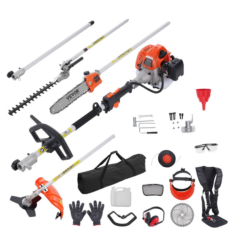 6-in-1 heggenschaar benzine heggenschaar 33CC heggenschaar met lange steel 0,8L 6-in-1 heggenschaar benzine heggenschaar 33CC heggenschaar met lange steel 0,8L