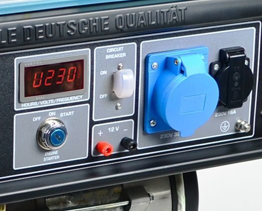 Könner & Söhnen LPG/petrol 4-stroke generator KS 9000E G 6.5kW new