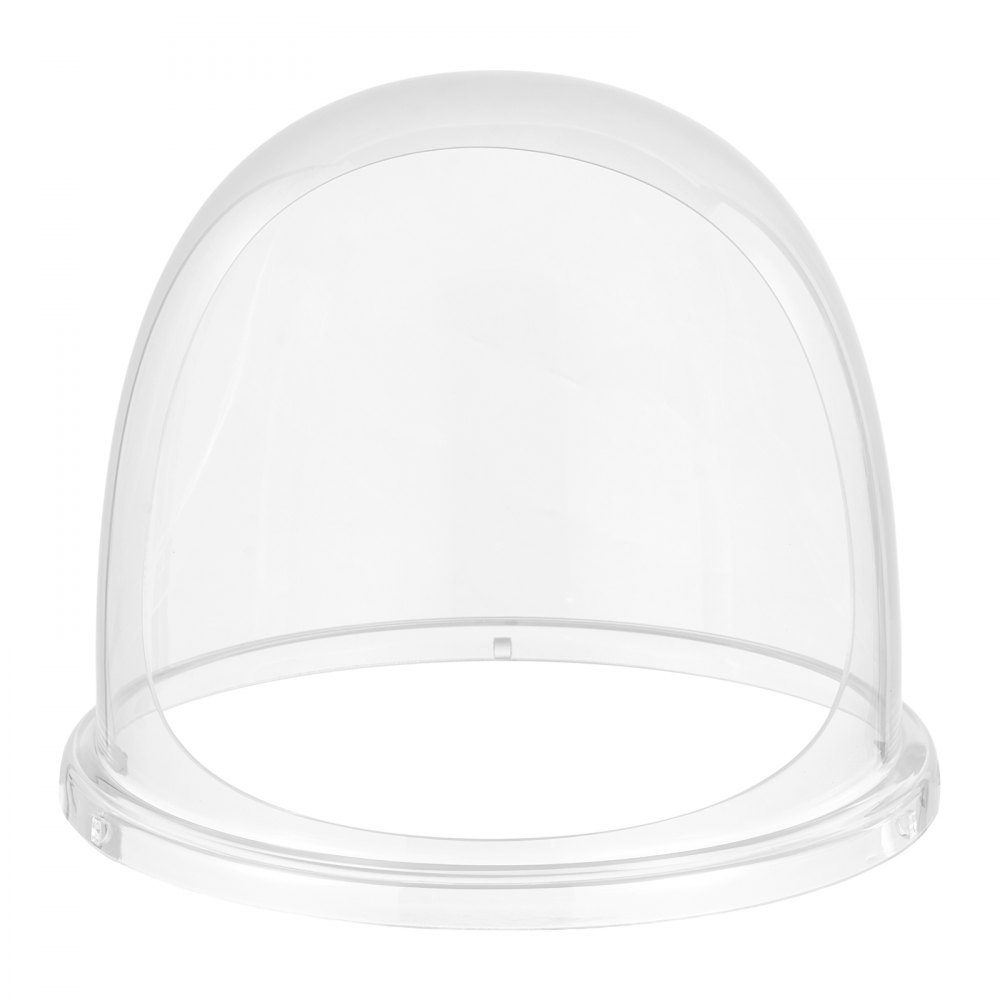 Hoes voor suikerspinmachine Helder acryl Dome Bubble Cover Compatibel met 15-Zoll- Suikerspinmachine Bowl voor feestwinkel Bottom Groove Design