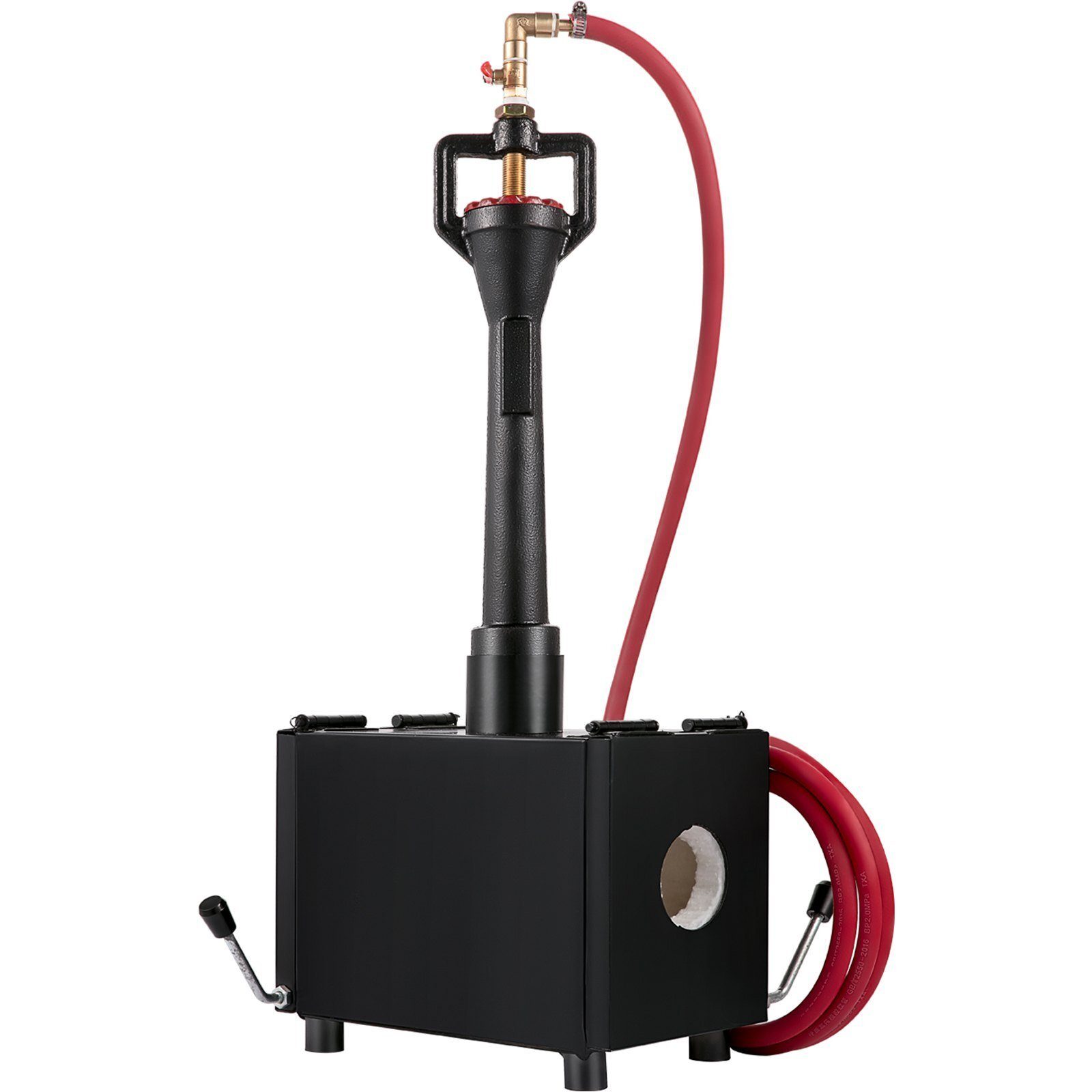 XXL starter set gas forge oven 1300°C two-door burner forge propane gas 3.5L steel