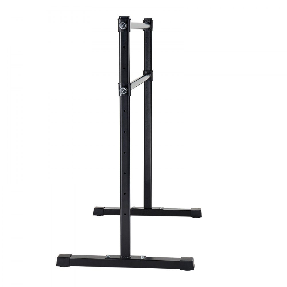 Ballet bar dance bar free-standing double bar, height adjustable (10 levels / 290-1205 mm) metal stretching bar for ballet exercises, balance training, relaxation exercises, portable