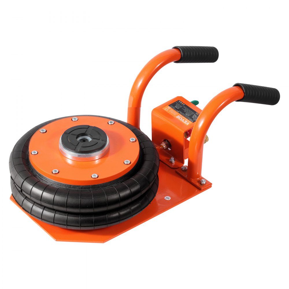 Pneumatic car jack Air Jack adjustable 3 t with raised column, easy to lift and space-saving car jack with thick rubber pad and short handle, for sedan SUV pickup
