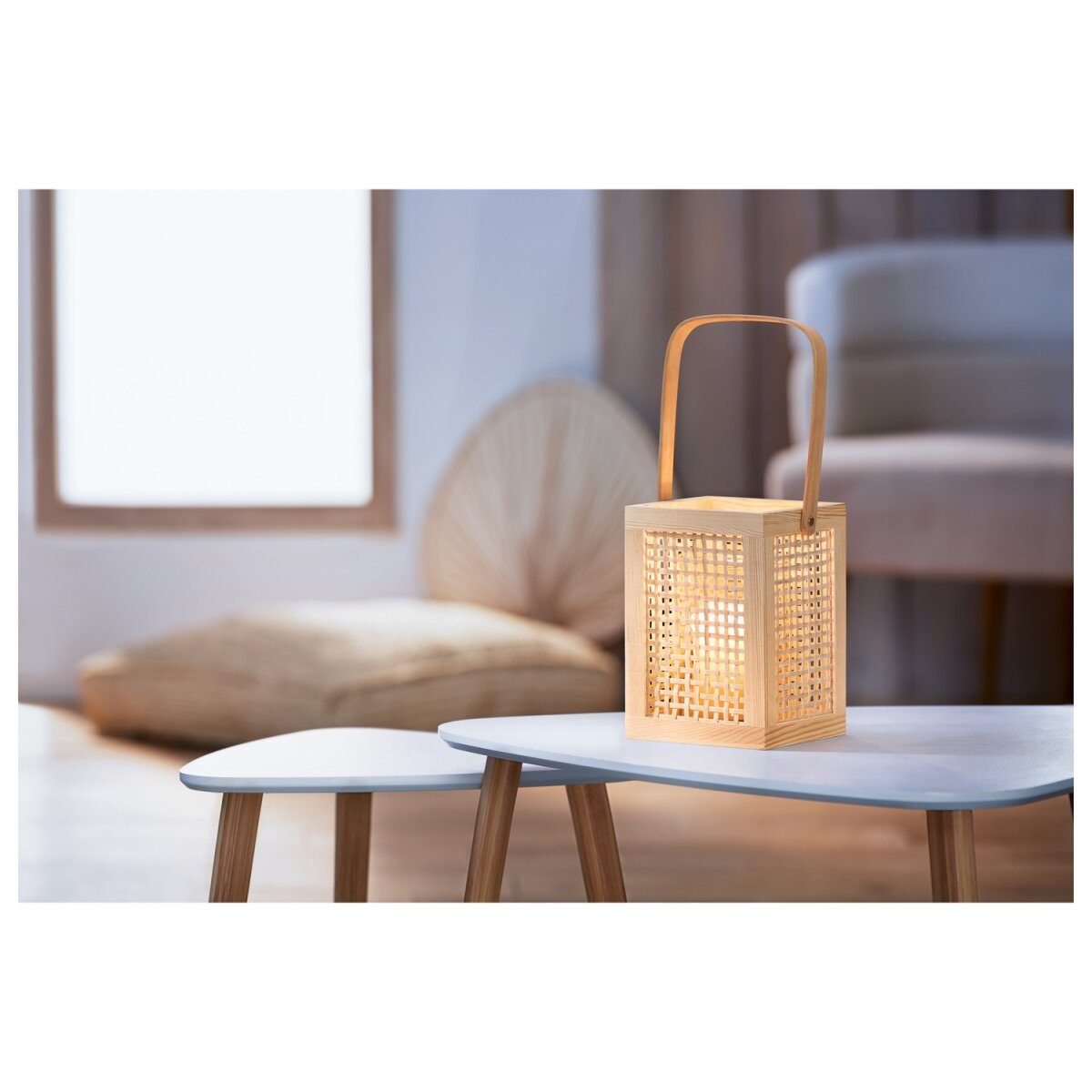 Lanterne en bois LIVARNO HOME, pour un éclairage d'ambiance (lanterne en bois)