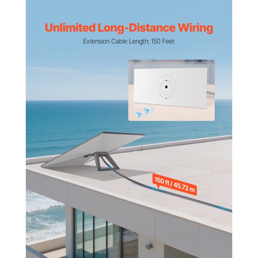 Starlink Standard Cable Gen 3 Satellite V3-Verlängerungskabel 45,72 m 24 AWG / 0,25 mm²