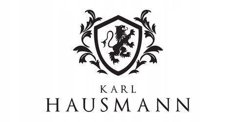 Karl Hausmann Design-Besteckset für 6 Personen, 24 Elemente, Stahl, gerader Stahl, Silber, 24-teilig.