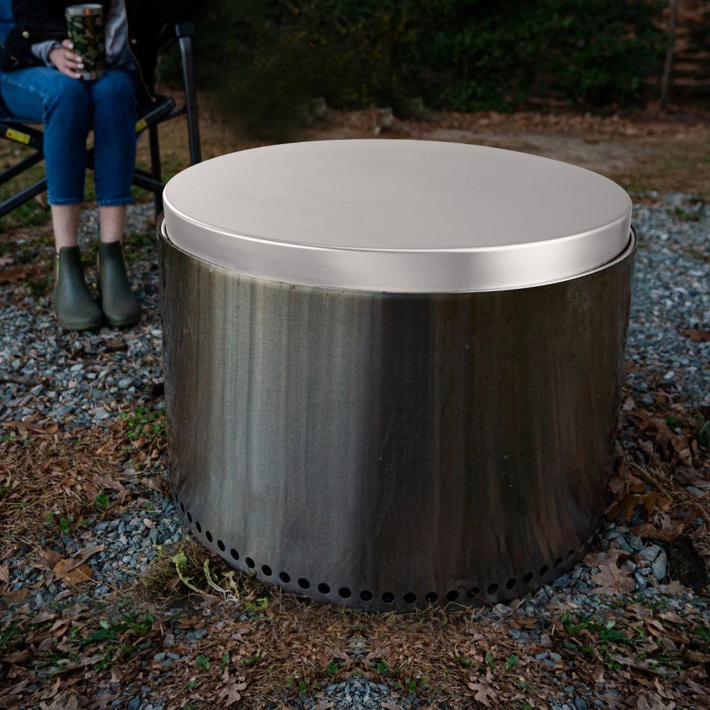 φ 508mm fire bowl lid made of stainless steel SUS304 fire bowl lid 0.8mm thick rust resistance heat tolerance fire bowl cover effectively prevents sparks and ash from splashing