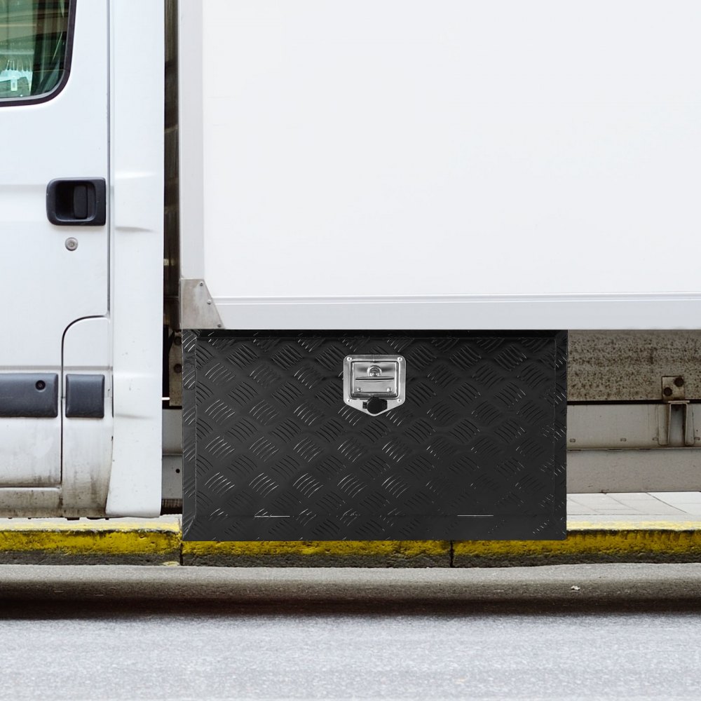 Truckbox Tool Box, Underbody Trailer Box, Tool Box 760x432x457mm Pickup Storage Box, Aluminum Alloy, 30kg Heavy Duty Tool Box, Lockable Storage Box Truckbox Tool Box, Underbody Trailer Box, Tool Box 760x432x457mm Pickup Storage Box, Aluminum Alloy, 30kg Heavy Duty Tool Box, Lockable Storage Box